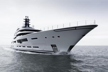 Amels 120-Metre Full Custom Project Tanzanite Begins Critical Sea Trials in North Sea